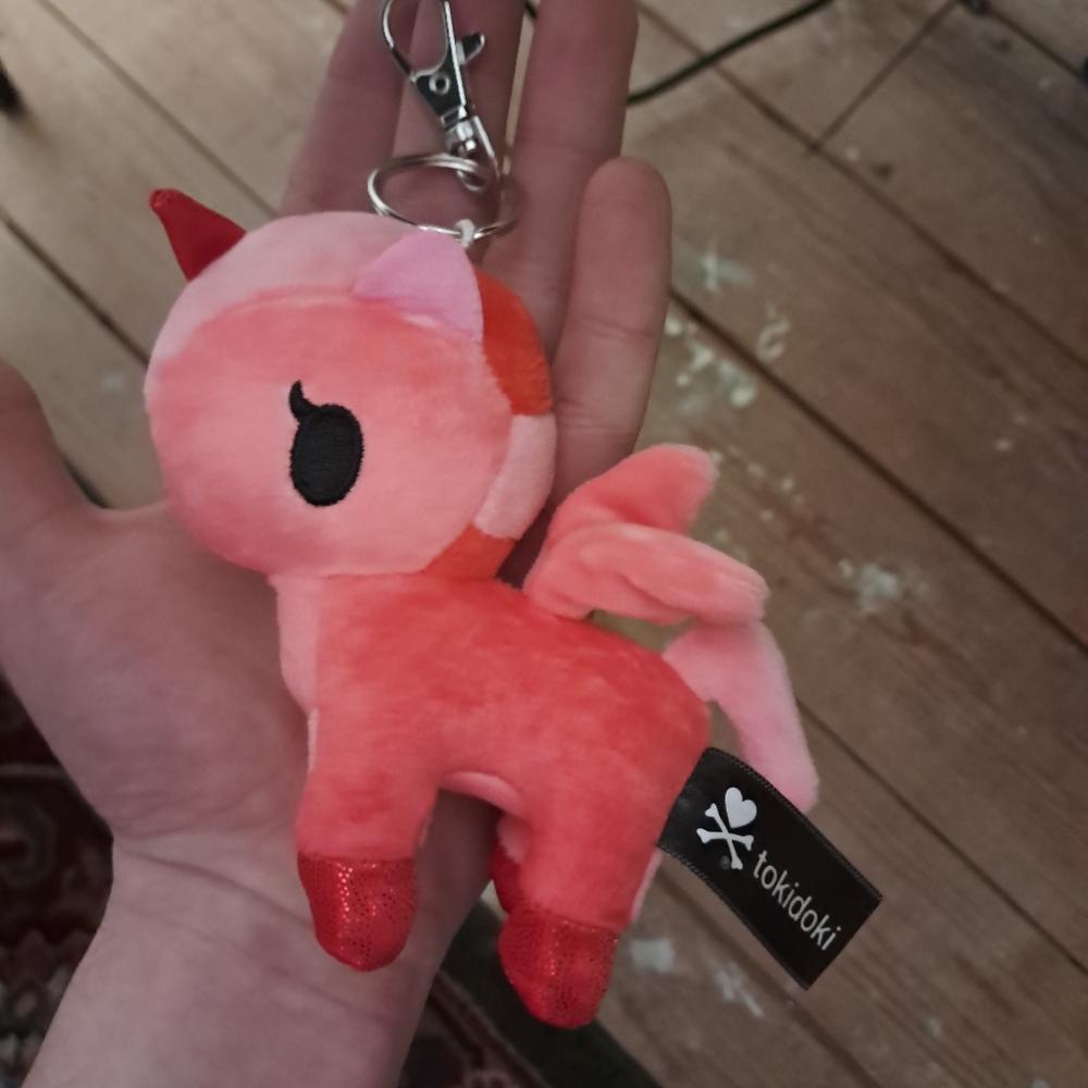 Tokidoki  "Toki Mochi Sky" Unicorn Clip On Plush